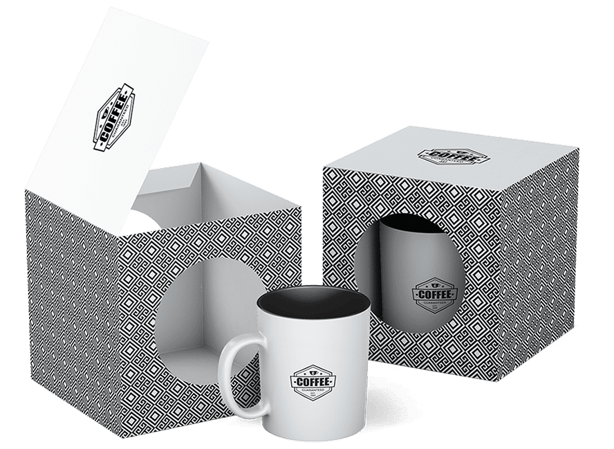 Mug objet publicitaire avec Wictory