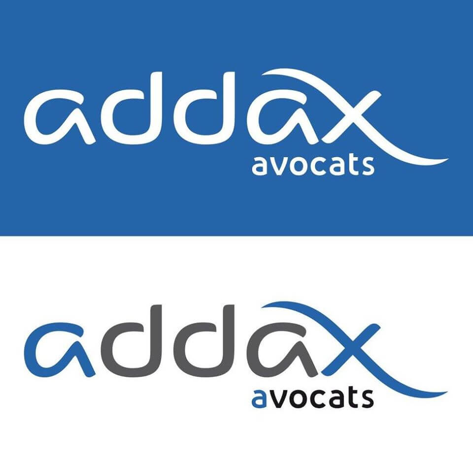 Création du logo et de la charte graphique pour Addax Avocats