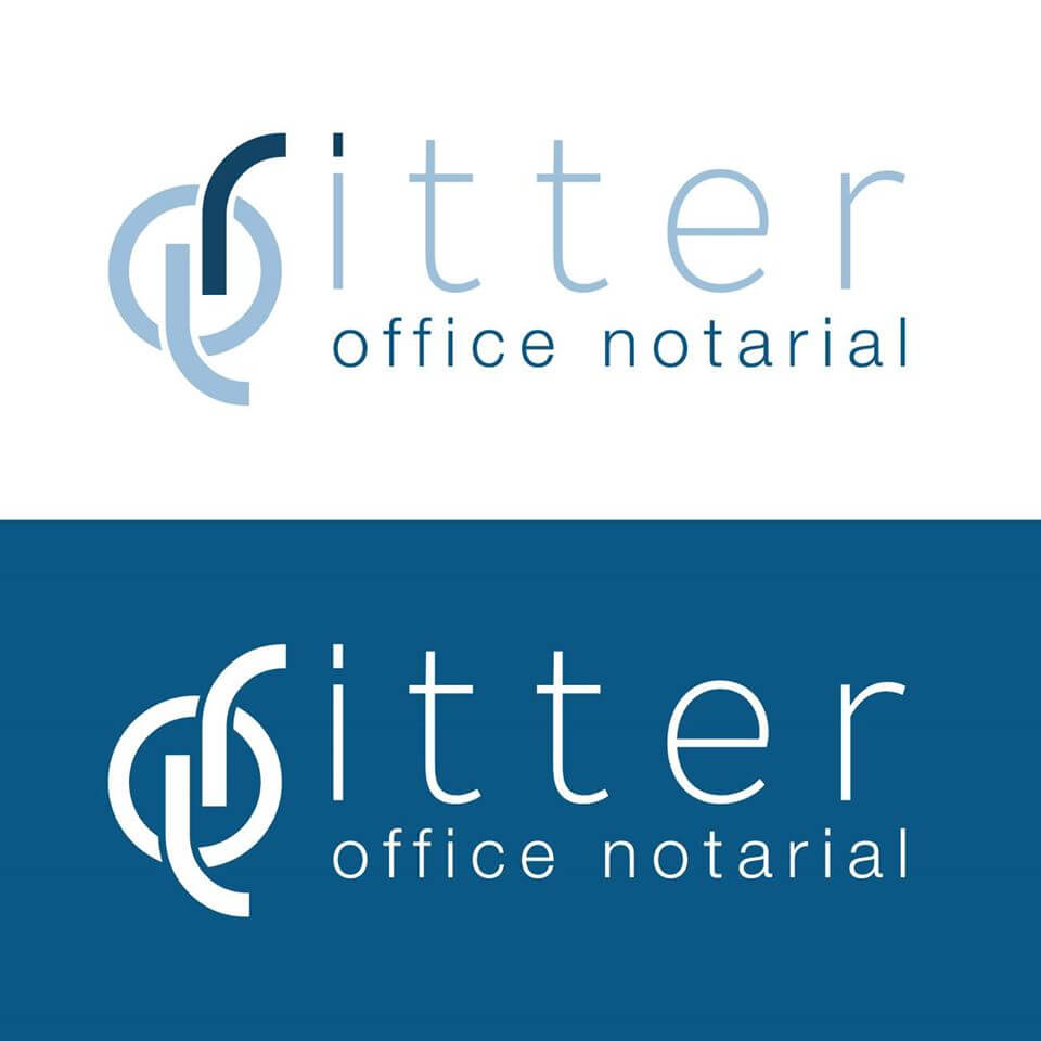 Création du logo et de la charte graphique pour l'Office Notarial Ritter