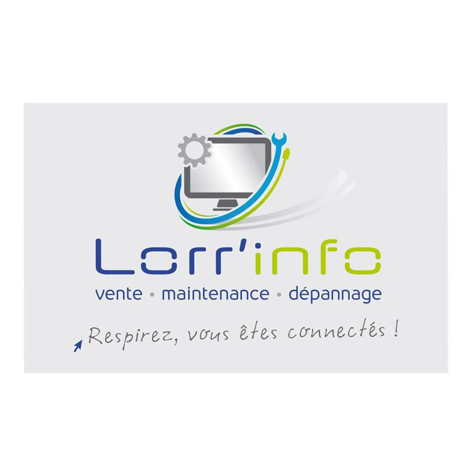 Création du logo et de la charte graphique pour Lorr-Info