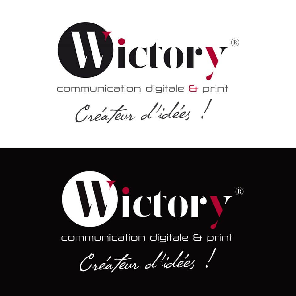 Création du logo et de la charte graphique pour Wictory