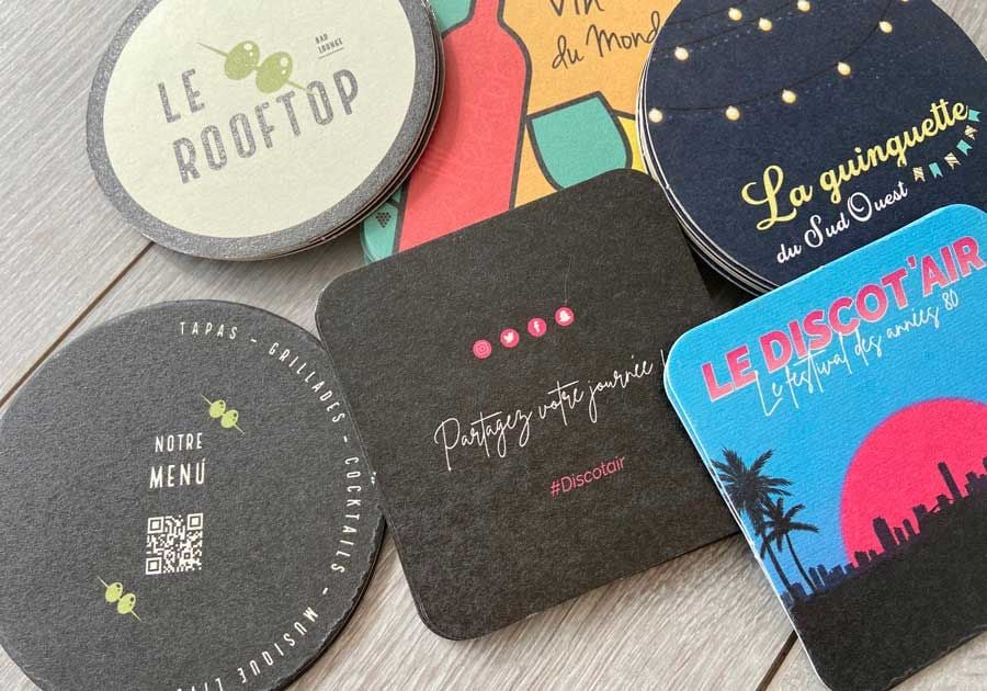 Sous-bock - Objet de communication