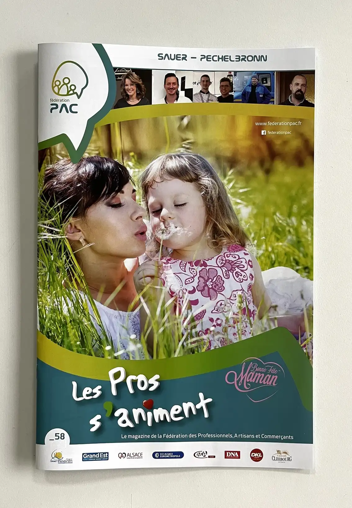Conception d'une brochure pour une association sur Morsbronn-les-Bains